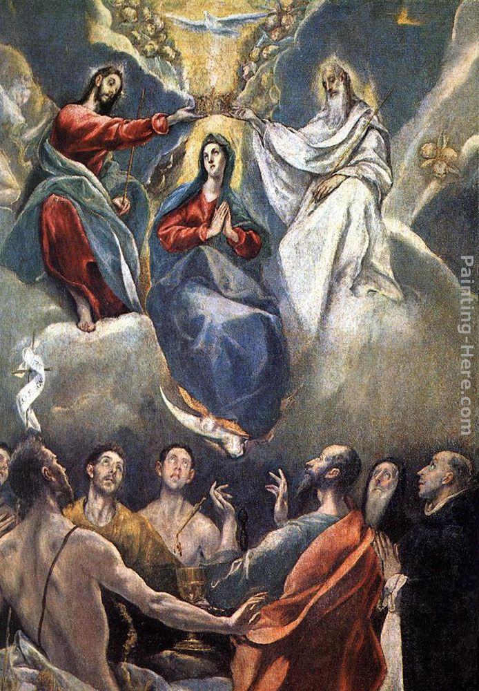 El Greco Coronation of the Virgin